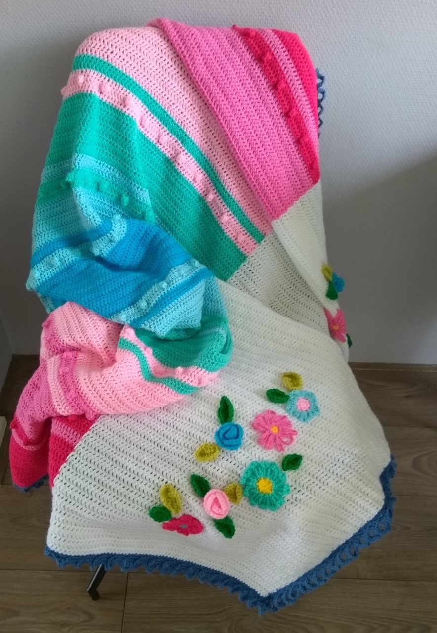 Caro's Atelier Haakpatroon Zoete Zomerdeken