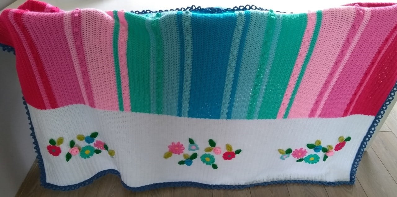 Caro's Atelier Haakpatroon Zoete Zomerdeken