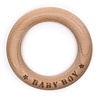 Bijtring hout "Baby boy"