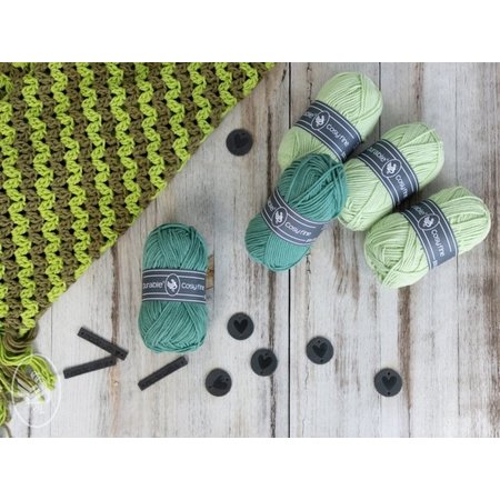 Durable Haakpakket: Cluster V-stitch shawl