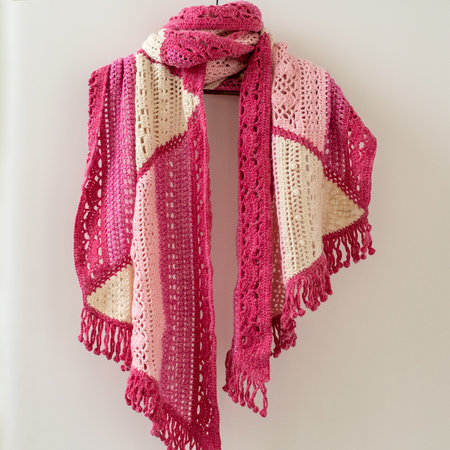 Haakpakket Wrap Pink Dream