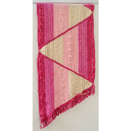 Haakpakket Wrap Pink Dream