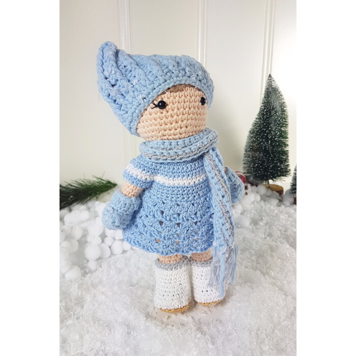 Caro's Atelier Haakpatroon "Frozen" winteroutfit Carolientje (digitaal)