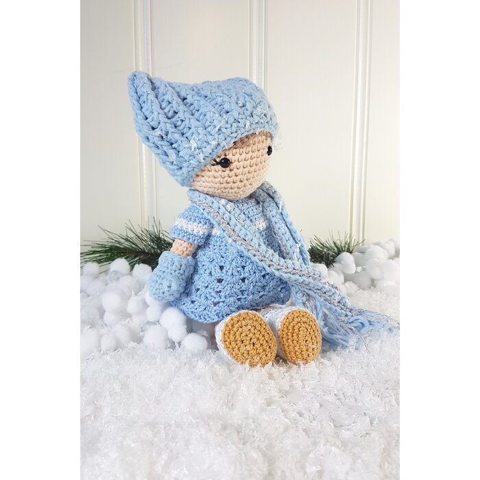 Caro's Atelier Haakpatroon "Frozen" winteroutfit Carolientje (digitaal)