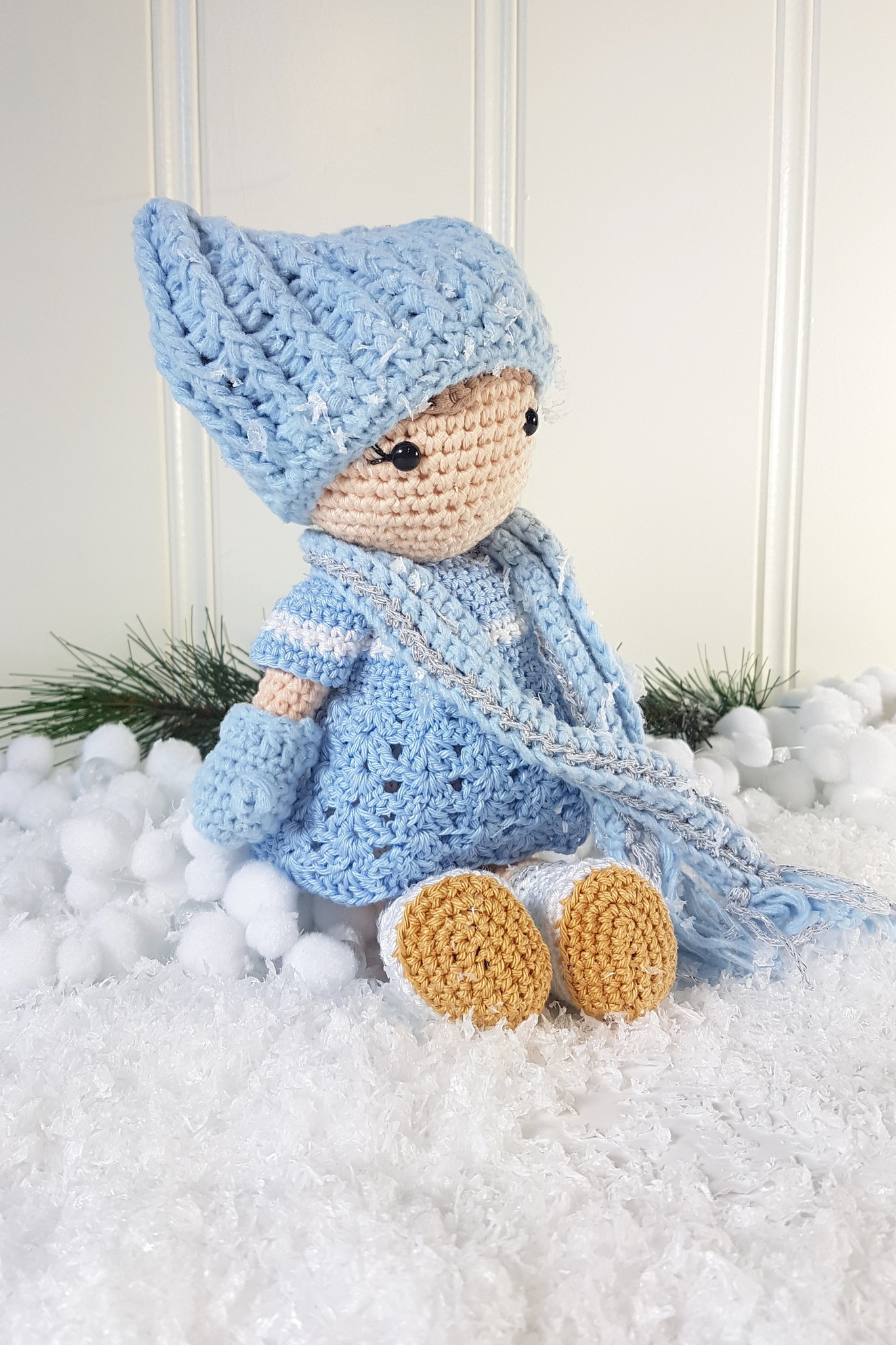 Caro's Atelier Haakpatroon "Frozen" winteroutfit Carolientje (digitaal)