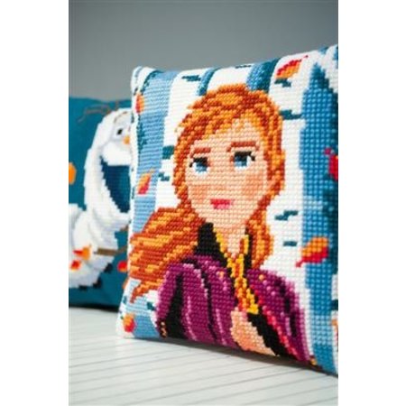 Vervaco Kussen Frozen II Anna