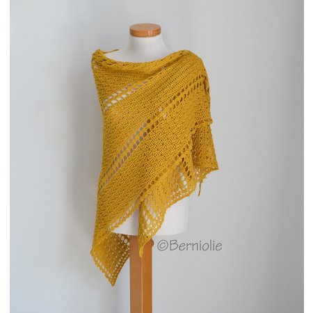 Berniolie Haakpakket: Honey Shawl