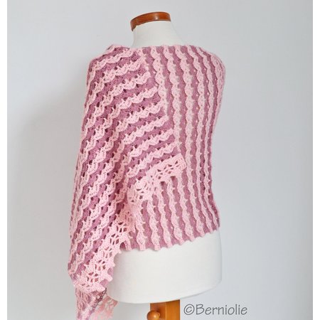 Berniolie Haakpakket: Quartz  Shawl