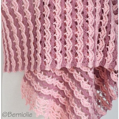 Berniolie Haakpakket: Quartz  Shawl