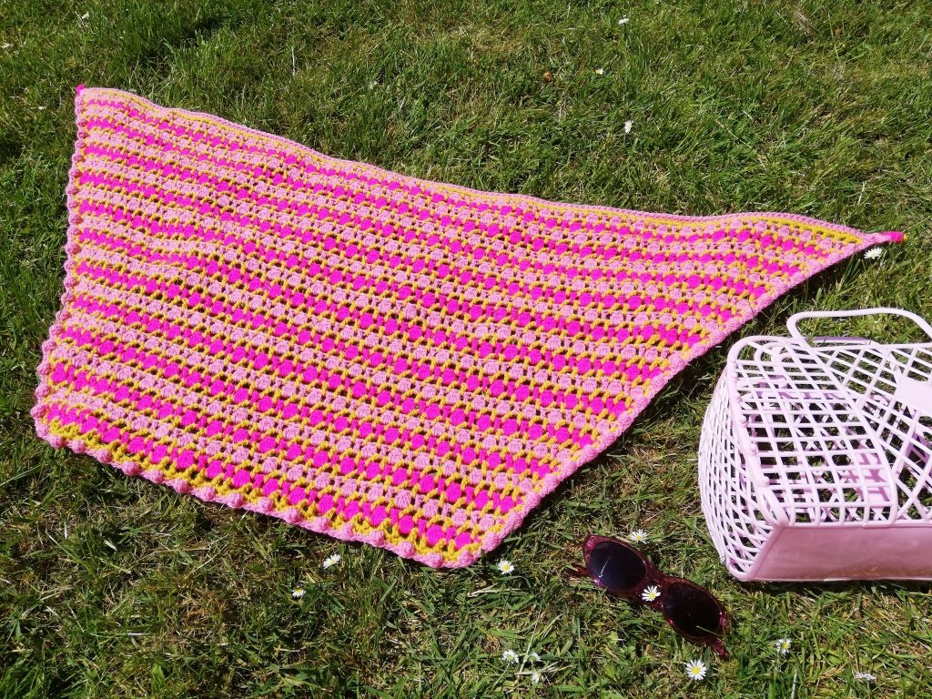 Garenpakket Zomerdruppels Omslagdoek