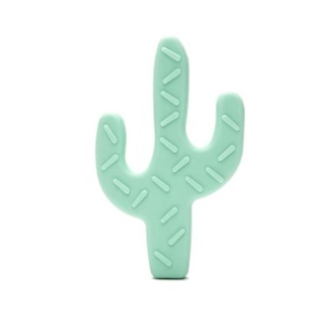 Durable Silicone bijtring Cactus