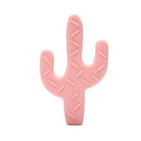 Durable Silicone bijtring Cactus