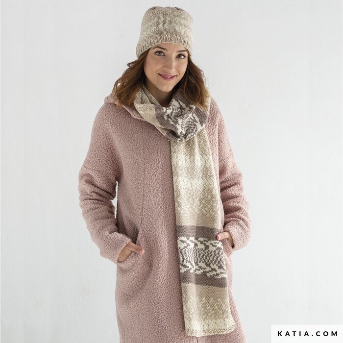 Katia Breipatroon sjaal en muts