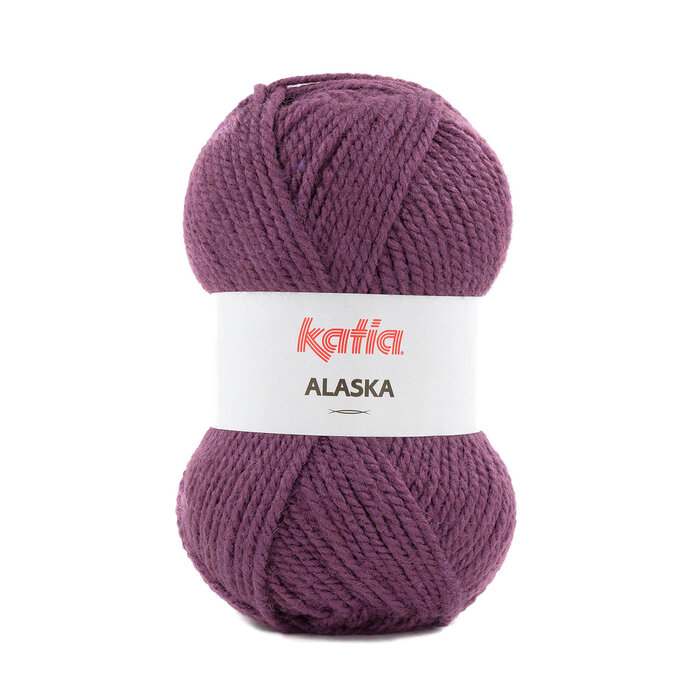 Katia Alaska 61 - aubergine (uitlopend)