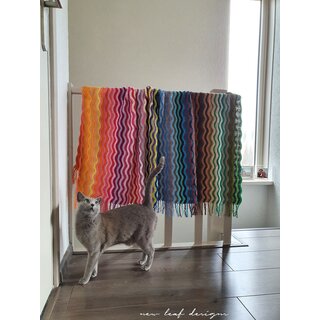 Scheepjes Haakpakket: Rainbow Sea Waves Blanket - New Leaf