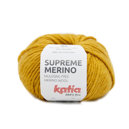 Katia Supreme Merino 91 - Mosterdgeel