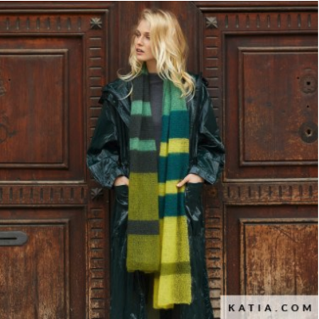 Katia Breipatroon 50 Shades Mohair Sjaal