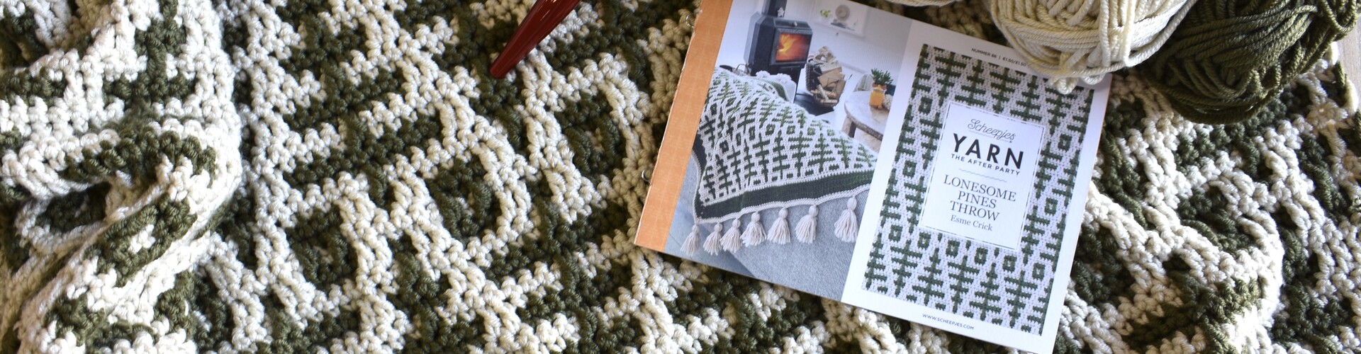 Caroline's versie van de Lonesome Pines Deken