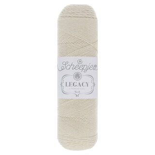 Scheepjes Legacy natural cotton no. 8 - 089 - Ecru