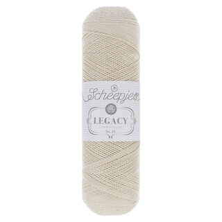 Scheepjes Legacy mercerized cotton no. 10 - 089 - Ecru
