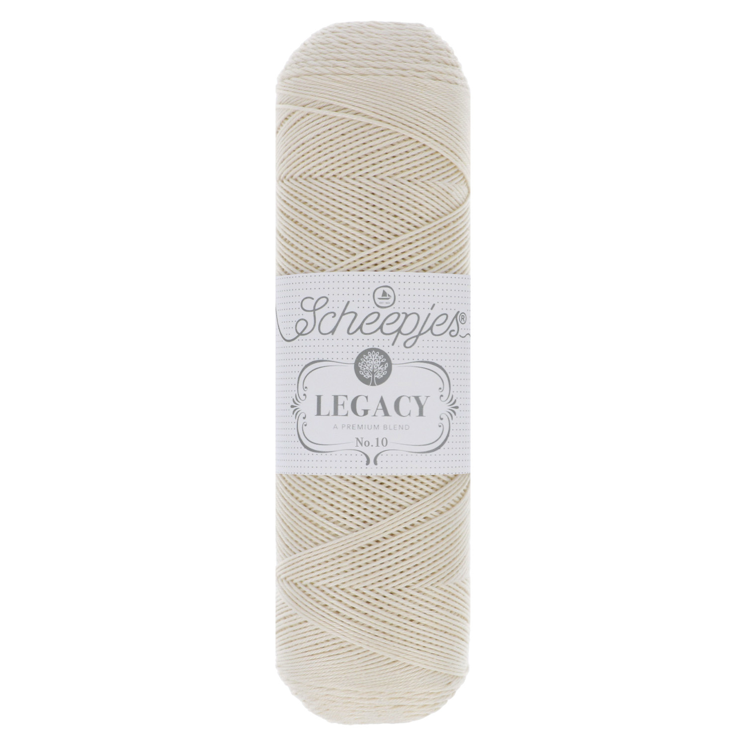 Scheepjes Legacy mercerized cotton no. 10 - 089 - Ecru