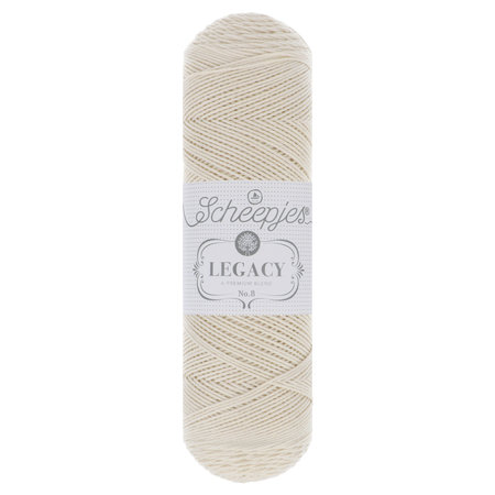 Scheepjes Legacy mercerized cotton no. 8 - 089 - Ecru