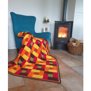 Haakpakket: Winter Glow deken