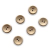 Houten knoop - 20 mm - setje van 6 stuks