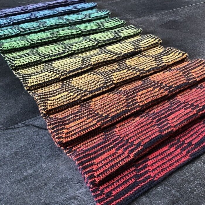 Garenpakket: Jumping Dots Sjaal