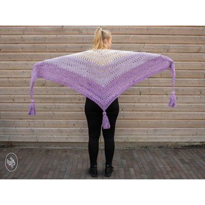 Haakpakket: Faded Shawl