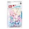 Prym Color Snaps Roze/Blauw/Geel