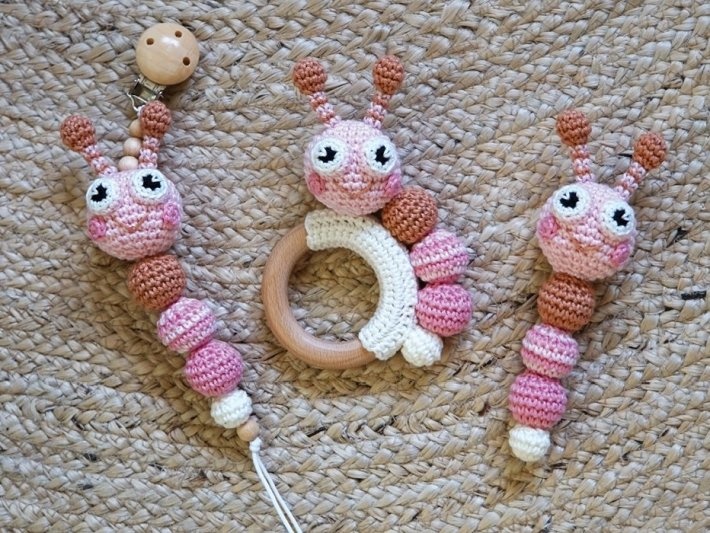 Durable Haakpakket: Rups Baby Accessoires