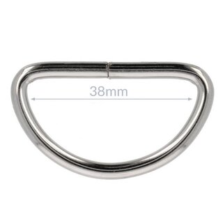 D ring 38 mm (2 stuks)