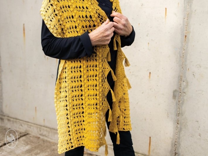 Durable Haakpatroon Lemon Bon Bon Shawl