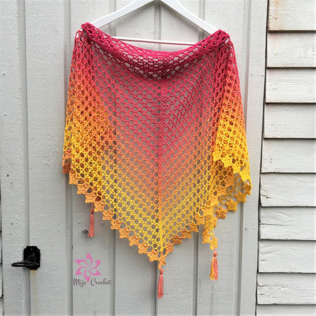 Garenpakket: Tea Flower Shawl