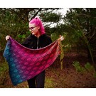 Garenpakket: Glowing Leaf Shawl