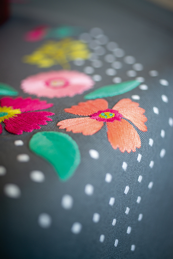 Vervaco Borduurpakket Tafelkleed Kleurige Bloemen