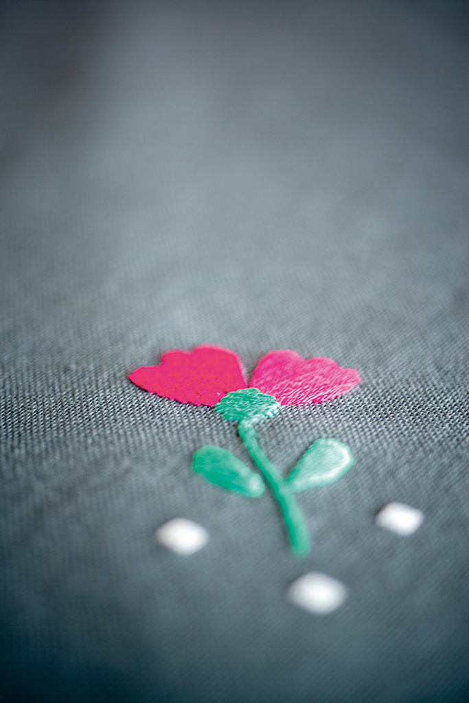Vervaco Borduurpakket Tafelkleed Kleurige Bloemen