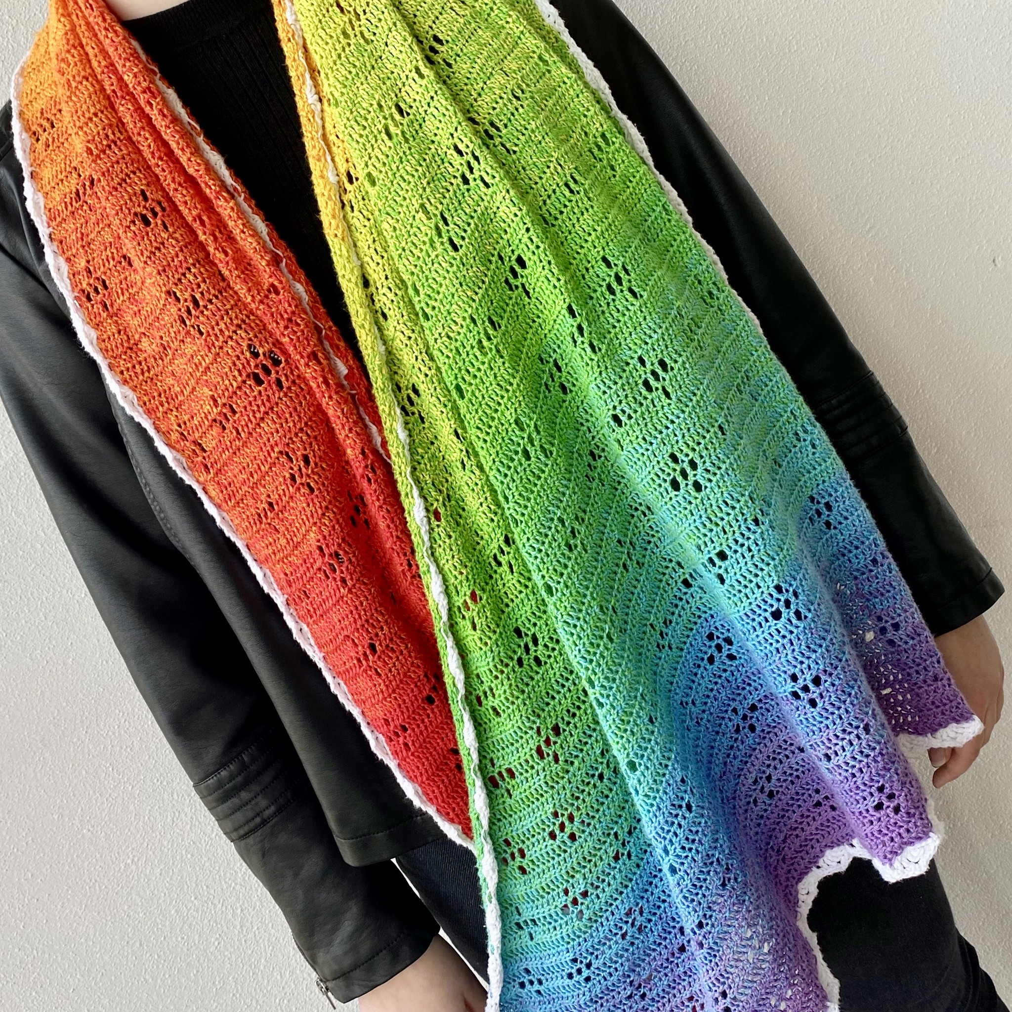 Caro's Atelier Fields of Flowers shawl patroon