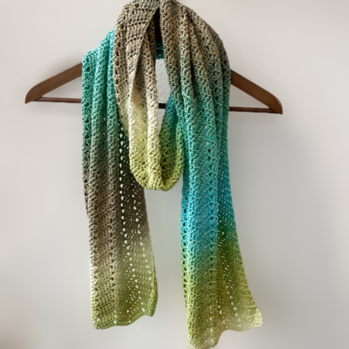 Caro's Atelier Haakpatroon Amsterdam Aloha Sjaal