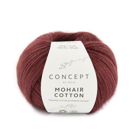 Katia Mohair Cotton 81 - Rood