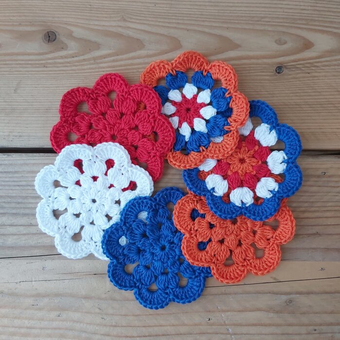 Caro's Atelier Haakpakket Caro's Hollandse onderzetters