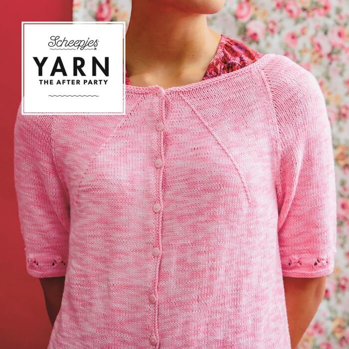 Scheepjes AP Yarn afterparty 100: Rose Bud Cardigan