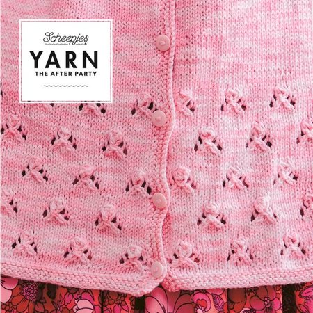 Scheepjes Yarn afterparty 100: Rose Bud Cardigan