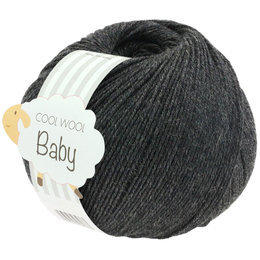 Lana Grossa Cool Wool Baby 205 - Antraciet