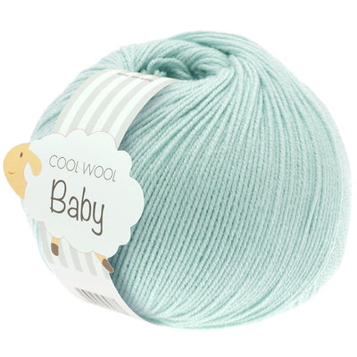 Lana Grossa Cool Wool Baby 257 - Licht Turquoise