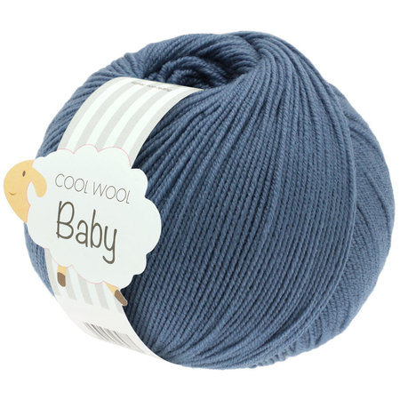 Lana Grossa Cool Wool Baby 263 - Duifblauw