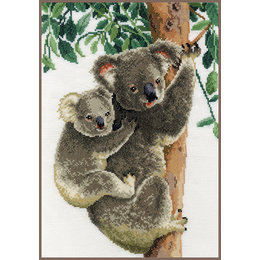 Vervaco Borduurpakket Koala met Baby