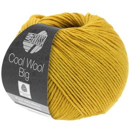 Lana Grossa Cool Wool Big 996 - Donkergeel