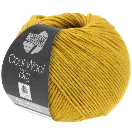 Lana Grossa Cool Wool Big 996 - Donkergeel